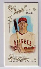 Mike Trout [Mini Allen & Ginter Back] #101 Baseball Cards 2014 Topps Allen & Ginter Prices