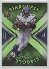 Adrian Peterson [Rainbow Green] #SQ1 Football Cards 2008 Upper Deck Starquest Prices