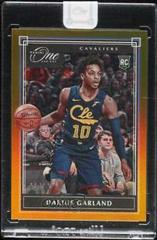Darius Garland [Gold] #117 Basketball Cards 2019 Panini One and One Prices