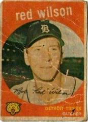Red Wilson Baseball Cards 1959 Venezuela Topps Prices