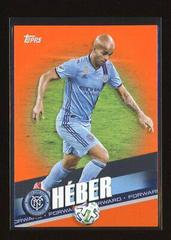 Heber [Orange] Soccer Cards 2022 Topps MLS Prices
