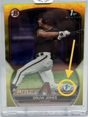 Druw Jones [Yellow] #BPPF-25 Baseball Cards 2023 Bowman 1st Edition Prices