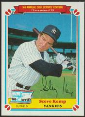 Steve Kemp #13 Baseball Cards 1983 Drake's Prices
