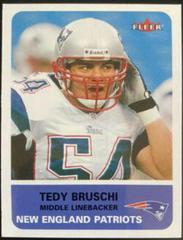 Tedy Bruschi [Mini] #18 Football Cards 2002 Fleer Prices