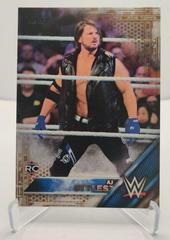 AJ Styles [Bronze] #102 Wrestling Cards 2016 Topps WWE Then Now Forever Prices