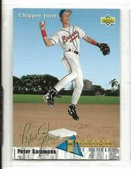 Chipper Jones [Gold Hologram] #459 Baseball Cards 1993 Upper Deck Prices