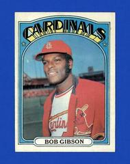 Bob Gibson Baseball Cards 1972 Topps Prices