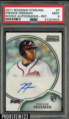 Freddie Freeman [Refractor] Baseball Cards 2011 Bowman Sterling Rookie Autographs Prices