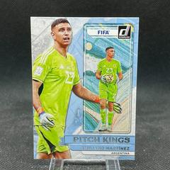 Emiliano Martinez [Silver] Soccer Cards 2022 Panini Donruss Pitch Kings Prices
