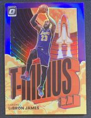 LeBron James [Purple] #2 Basketball Cards 2021 Panini Donruss Optic T Minus 3 2 1 Prices