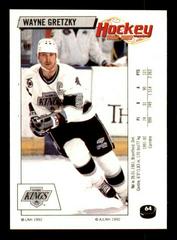 Wayne Gretzky [French] #64 Hockey Cards 1992 Panini Stickers Prices
