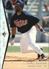 Kirby Puckett [Silver] Baseball Cards 1995 SP Prices