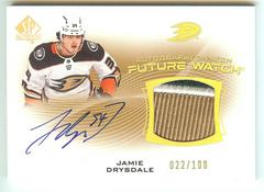 Jamie Drysdale Hockey Cards 2021 SP Authentic Future Watch Auto Patch Prices
