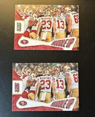 San Francisco 49ers [Red] #4 Football Cards 2023 Panini Score Huddle Up Prices