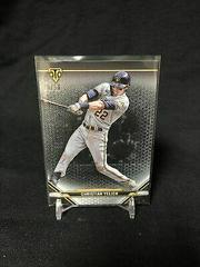 Christian Yelich [Onyx] #15 Baseball Cards 2021 Topps Triple Threads Prices
