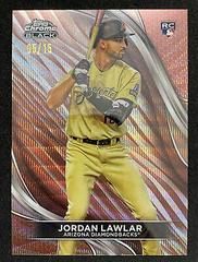 Jordan Lawlar [Rose Gold Wave Refractor] #3 Baseball Cards 2024 Topps Chrome Black Prices