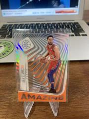 Ben Simmons [Orange] #8 Basketball Cards 2020 Panini Illusions Amazing Prices