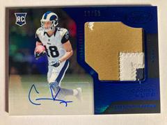Cooper Kupp [Autograph Jersey Mirror Blue] #218 Football Cards 2017 Panini Certified Prices