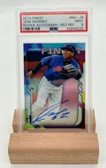 Jose Ramirez [Red Refractor] Baseball Cards 2014 Finest Rookie Autograph Prices
