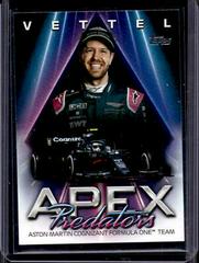 Sebastian Vettel #AP-SV Racing Cards 2021 Topps Formula 1 Apex Predators Prices