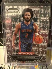 Cade Cunningham #M7 Basketball Cards 2022 Panini Prizm Monopoly Money White Prices
