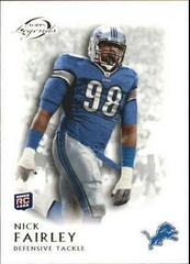 Nick Fairley #91 Football Cards 2011 Topps Legends Prices