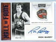 Rick Barry #HOF-RBA Basketball Cards 2020 Panini Chronicles Hall of Fame Autographs Prices