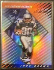 Troy Brown [Limited Edition] #136 Football Cards 2000 Leaf Limited Prices