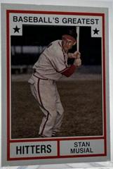 Stan Musial Baseball Cards 1982 TCMA Greatest Hitters Prices