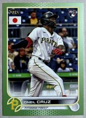 Oneil Cruz [Jade Green] #101 Baseball Cards 2022 Topps Japan Edition Prices