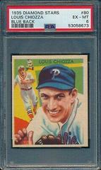 Louis Chiozza [Blue Back] #80 Baseball Cards 1935 Diamond Stars Prices