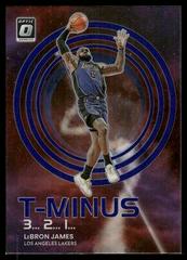 LeBron James [Holo] #15 Basketball Cards 2022 Panini Donruss Optic T Minus 3 2 1 Prices