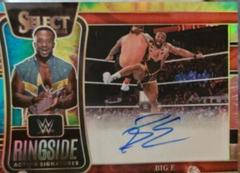 Big E [Tie Dye Prizm] Wrestling Cards 2022 Panini Select WWE Ringside Action Signatures Prices