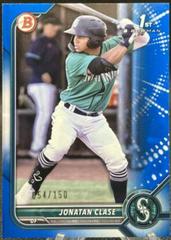 Jonatan Clase [Blue] #BP-118 Baseball Cards 2022 Bowman Paper Prospects Prices