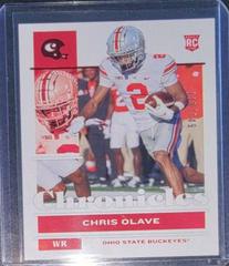 Chris Olave [Red] #10 Football Cards 2022 Panini Chronicles Draft Picks Playoff Prices