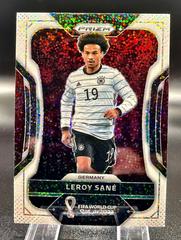 Leroy Sane [White Sparkle] Soccer Cards 2022 Panini Prizm World Cup Prices
