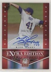 Nick Goody [Autograph] Baseball Cards 2012 Panini Elite Extra Edition Prices