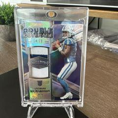 Anthony Richardson #DC-4 Football Cards 2023 Panini Plates and Patches Double Coverage Prices
