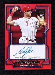 Spencer Steer [Red] #TJA-SS Baseball Cards 2023 Topps Japan Edition Autographs Prices