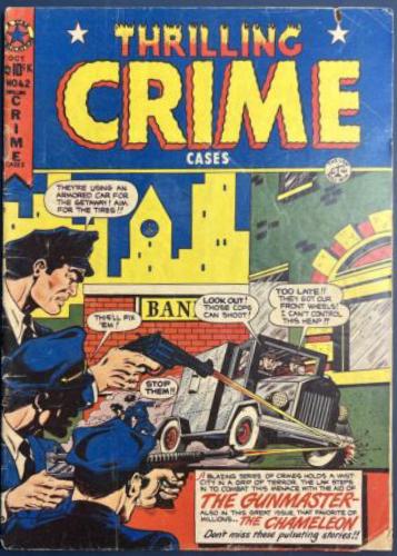 Thrilling Crime Cases #42 (1950) Comic Books Thrilling Crime Cases