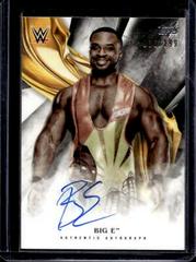 Big E Wrestling Cards 2019 Topps WWE Undisputed Autographs Prices