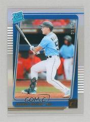 Jarred Kelenic [Gold] #20 Baseball Cards 2021 Panini Chronicles Clearly Donruss Prices