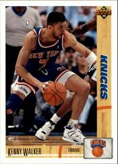 Kenny Walker #347 Basketball Cards 1991 Upper Deck Prices