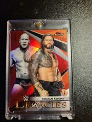 Roman Reigns [Red] Wrestling Cards 2021 Topps Finest WWE Legacies Prices