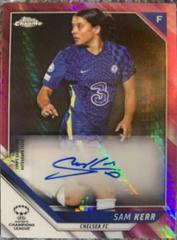 Sam Kerr #A-SK Soccer Cards 2022 Topps Chrome UEFA Women's Champions League Autographs Prices