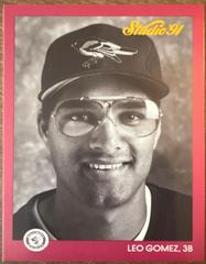 Leo Gomez #3 Baseball Cards 1991 Studio Prices