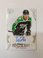Wyatt Johnston Hockey Cards 2022 SPx White Out Rookie Autographs Prices