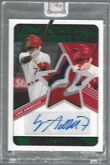 Jo Adell [Emerald] #LSS-JA Baseball Cards 2022 Panini Three and Two Lone Star Signatures Prices