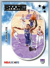 De'Aaron Fox [Winter] #23 Basketball Cards 2021 Panini Hoops Skyview Prices