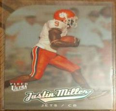 Justin Miller [Platinum Medallion] Football Cards 2005 Ultra Prices